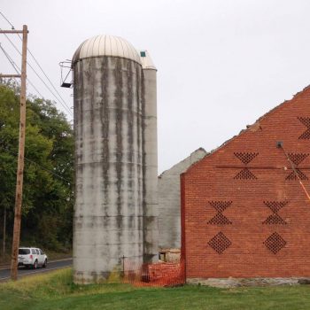 Old silo, scheduled for restoration.